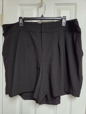 Classic Black Women's Shorts - Comfortable Everyday Style